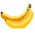 pixelated banana